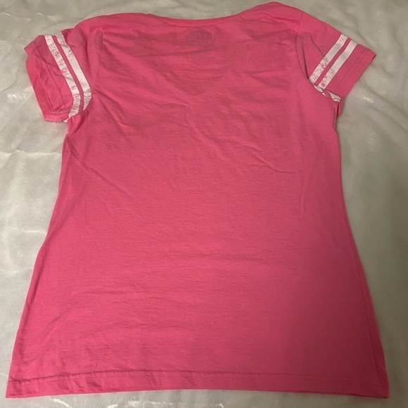 NWOT Pink Baseball California Short Sleeve Tee - Picture 2 of 7